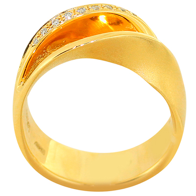 Кольцо с бриллиантом Арт-Модерн 010557-Ж