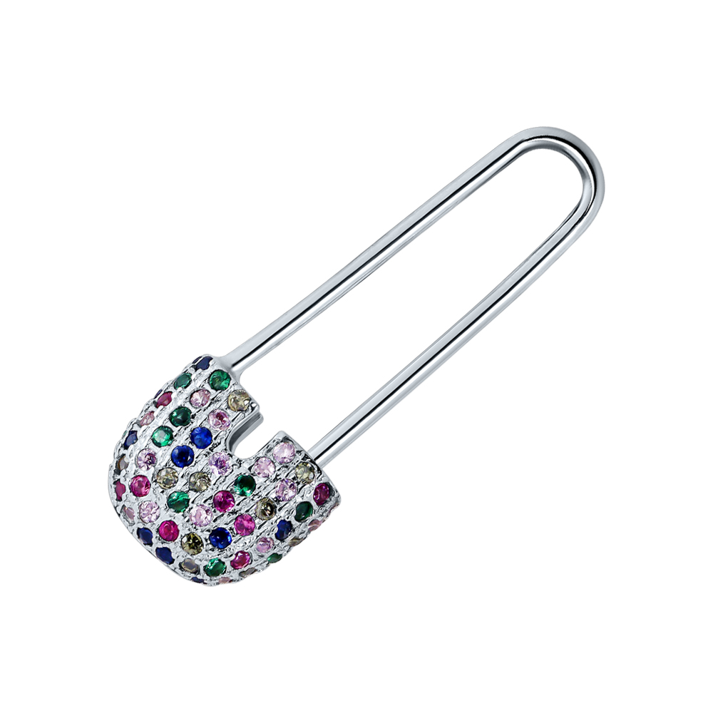 Серьги из серебра Silver wings 020017-308-127