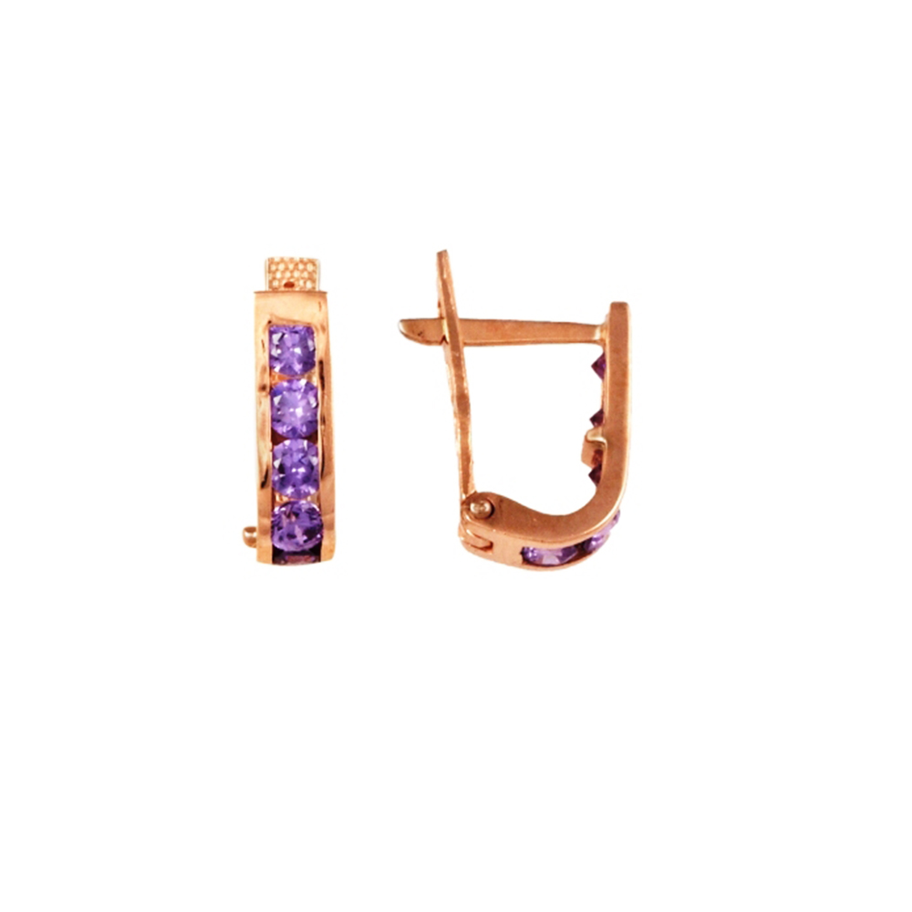 Серьги детские из золота Аврора 73006