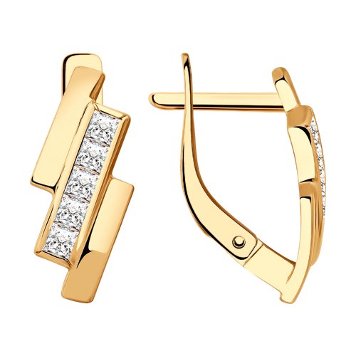 Серьги из золота SOKOLOV 028758