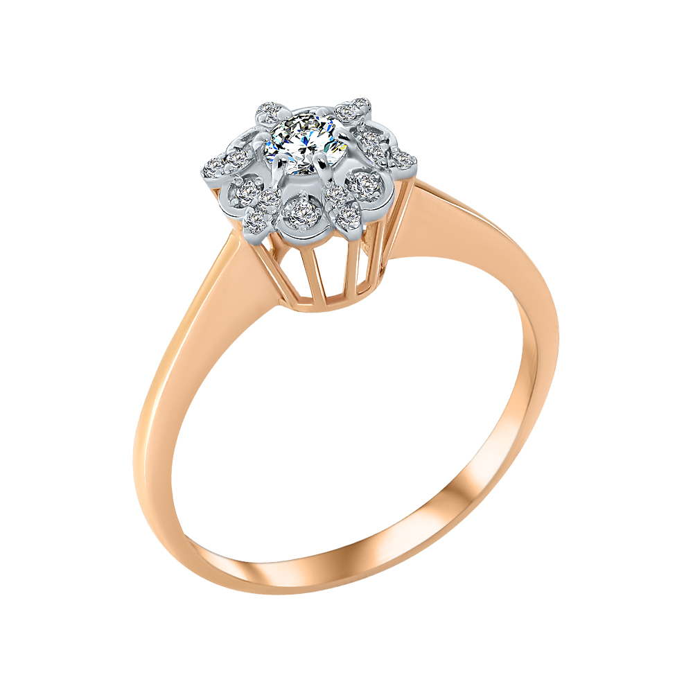 Кольцо из золота RUSGOLDART 1291307 1 1 1