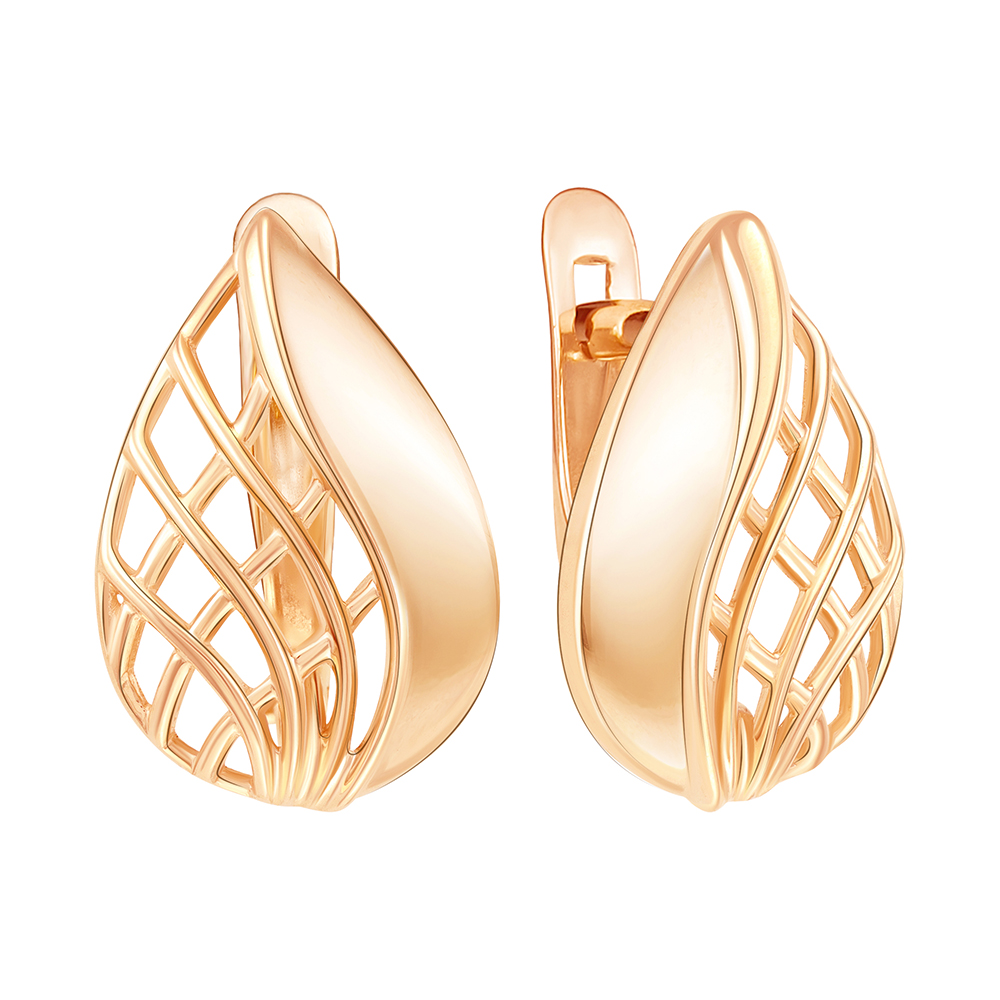 Серьги из золота ZOLOTYE UZORY 00-52-0219-00