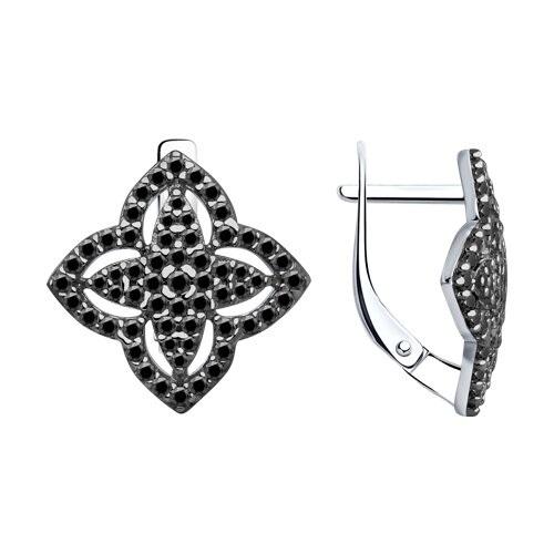 Серьги из серебра SOKOLOV 94027253