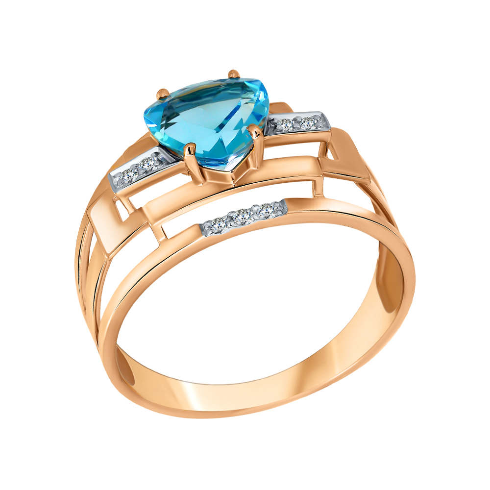 Кольцо из золота АЛЕКСАНДРА кл3899-78-01