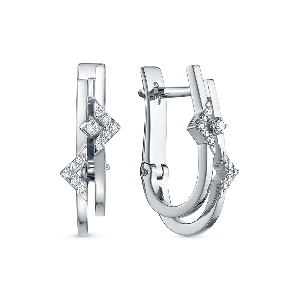 Серьги с бриллиантом Brilliant Style 4043-21001