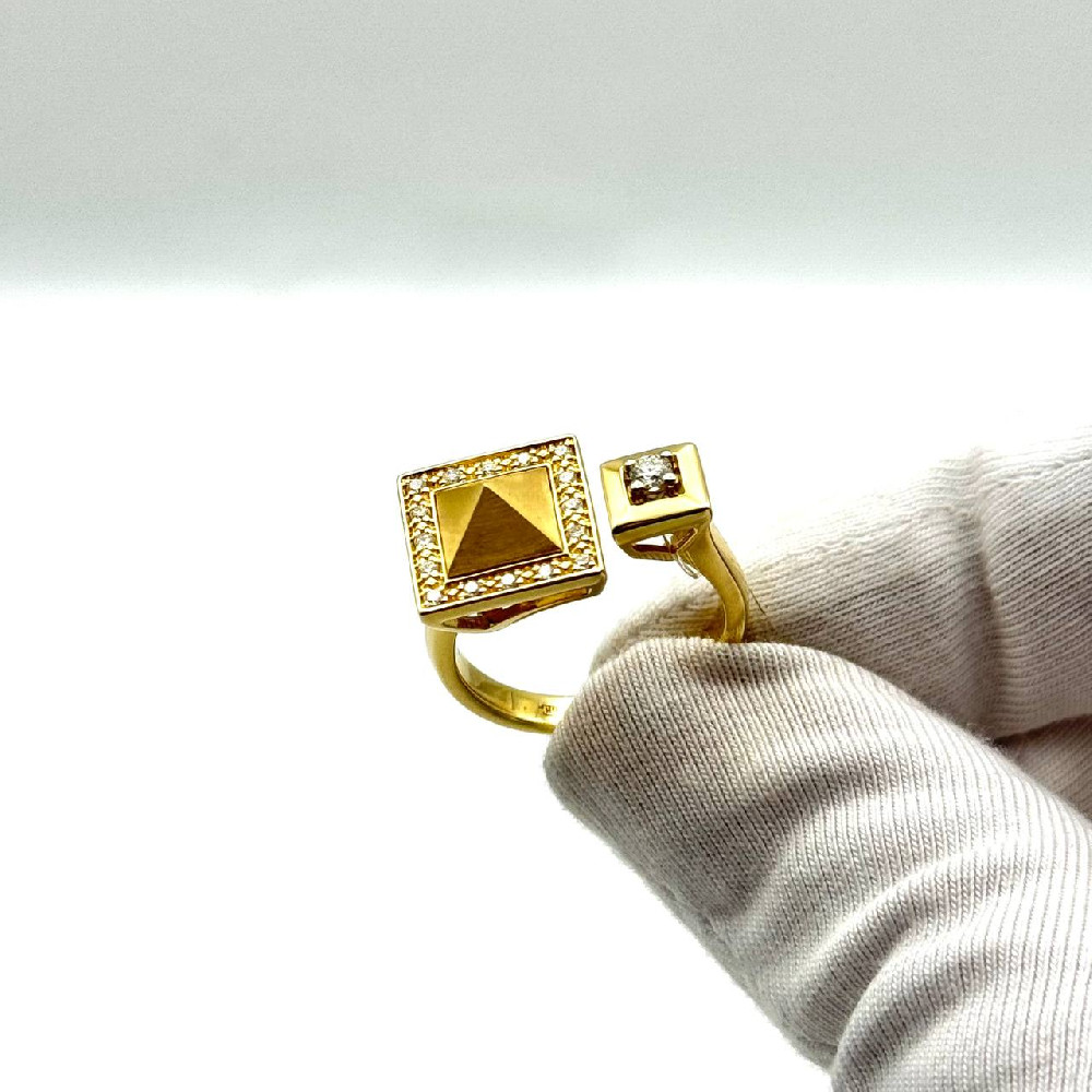 Кольцо с бриллиантом МЭЮЗ 83129