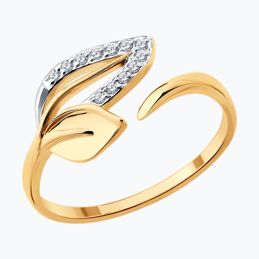 Кольцо из золота SOKOLOV 019852