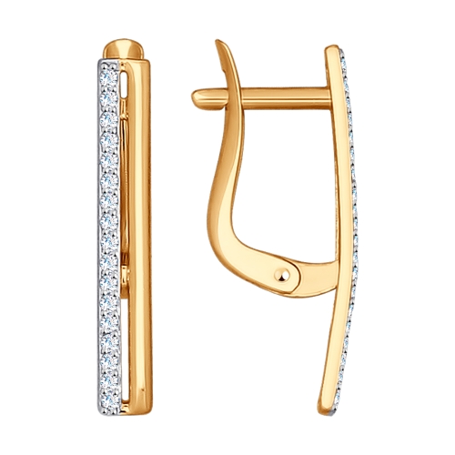 Серьги из золота SOKOLOV 027168