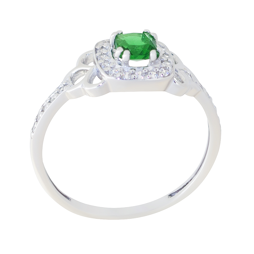 Кольцо из серебра Каприз 10-0245 из