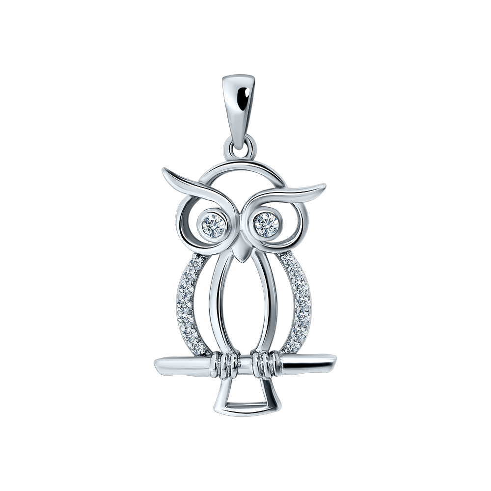 Подвеска из серебра Evora 619832