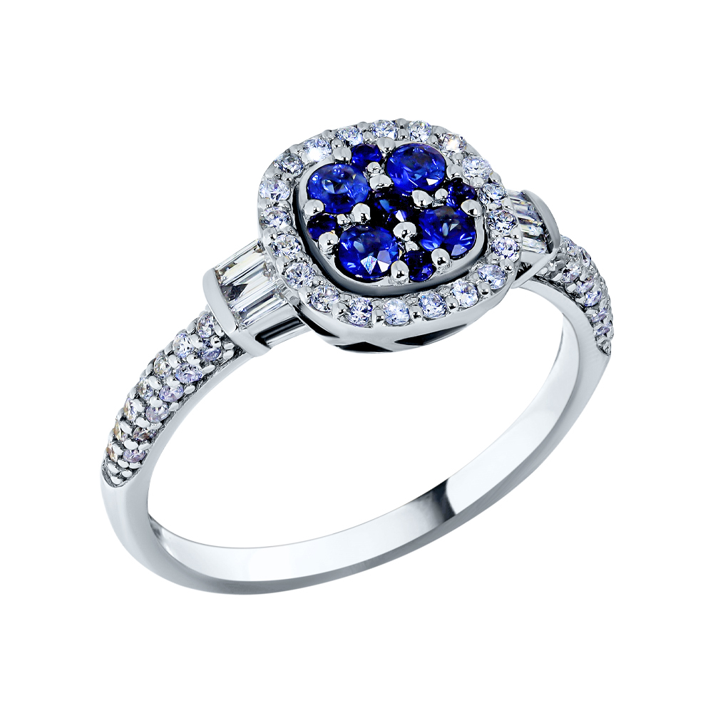 Кольцо с бриллиантом SARGON R2917-1011