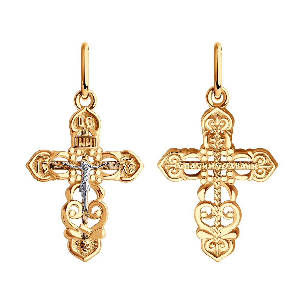 Подвеска крест из золота SOKOLOV 51-131-01769-1