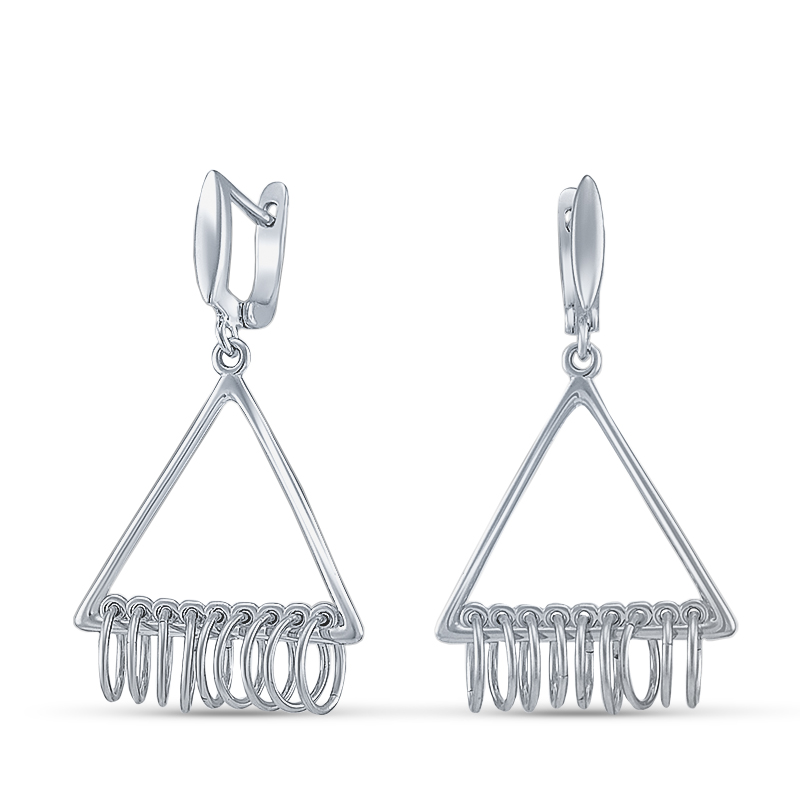 Серьги из серебра Silver wings 02FYE10059-113