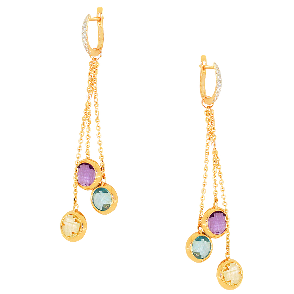 Серьги из золота САНИС 0157-2211