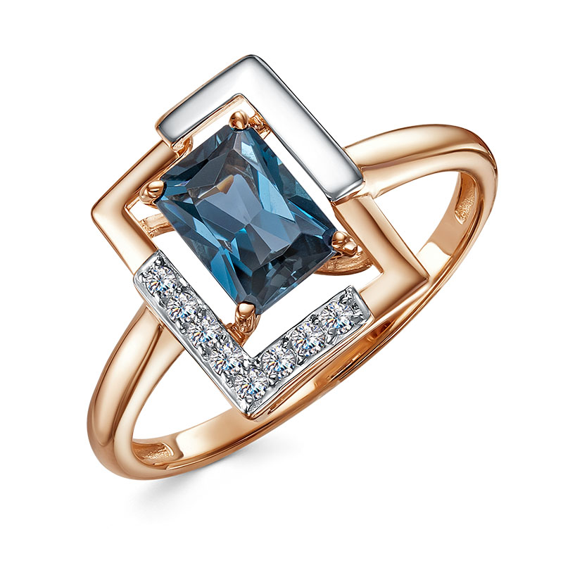 Кольцо из золота RUSGOLDART 1703408 1 2 1