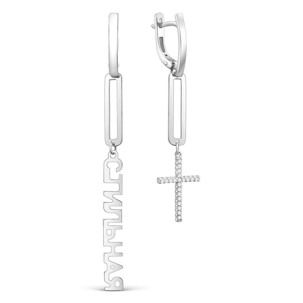 Серьги из серебра Серебро России 421-10-643р