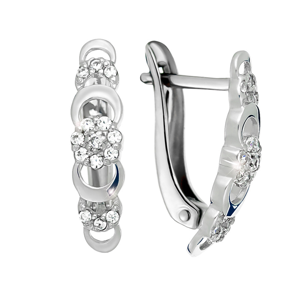 Серьги из серебра Сильвер Лайн с105085р