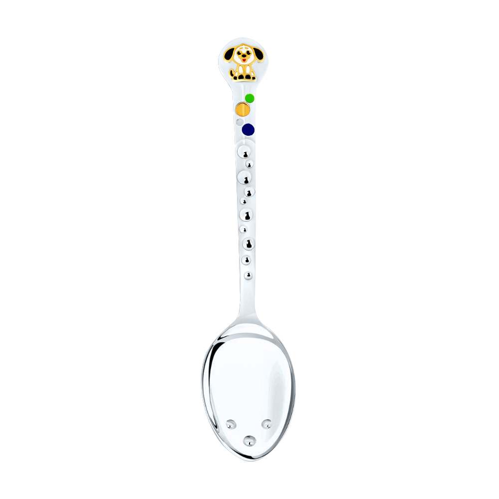 Ложка из серебра Аргента 773ЛЖ05808_ч