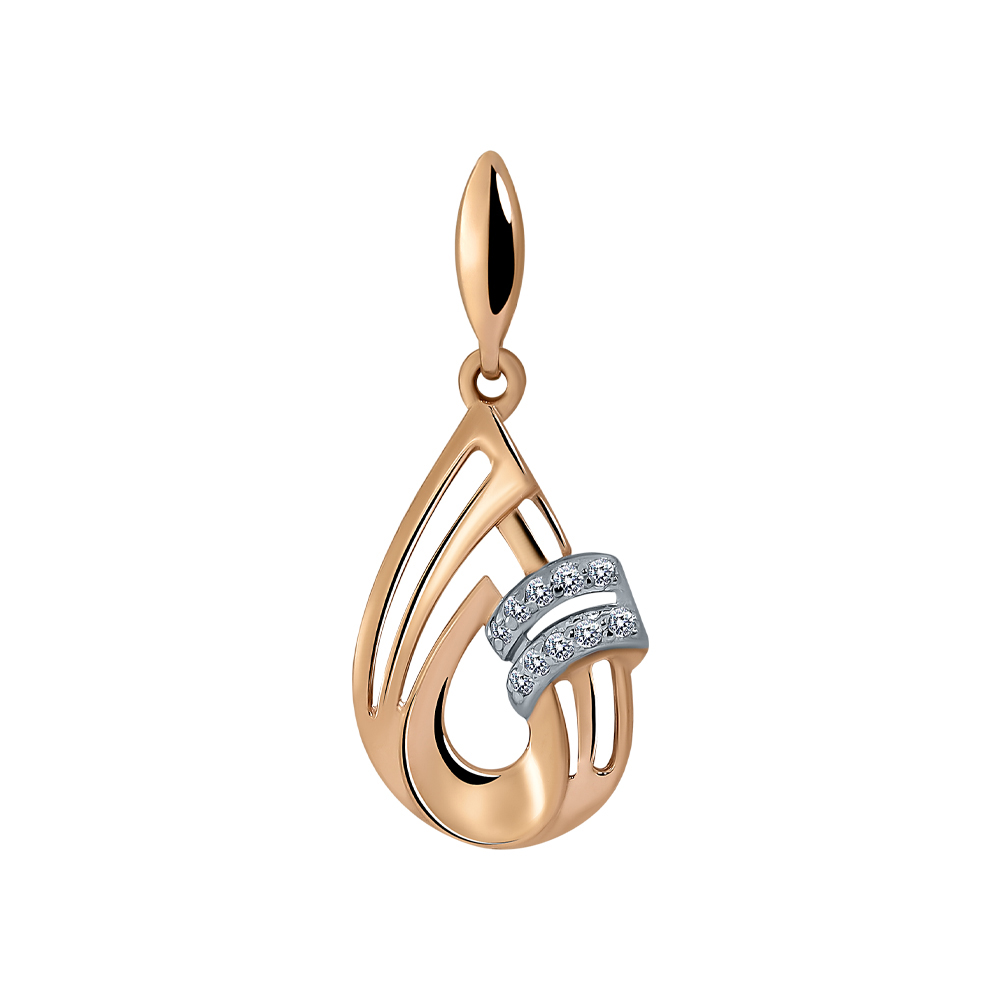 Подвеска из золота RUSGOLDART 3463807 1 1 1