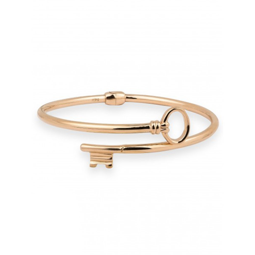 Браслет жесткий из серебра Марказит 531018