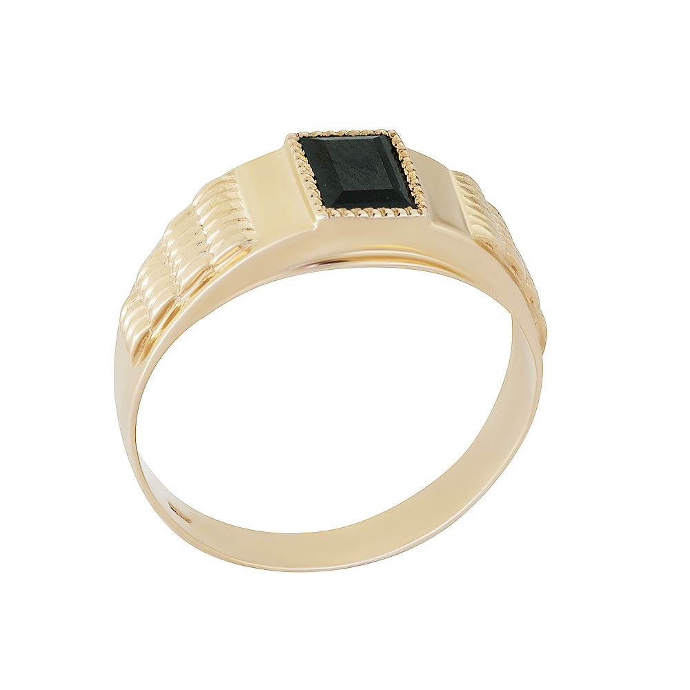 Кольцо мужское из золота Статус 51-48-101