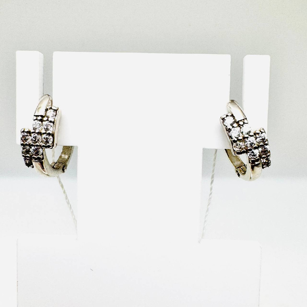 Серьги из серебра АРИНА 1054962-01110