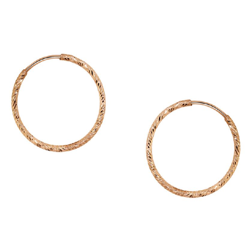 Серьги кольца из золота BERGER 020015-11