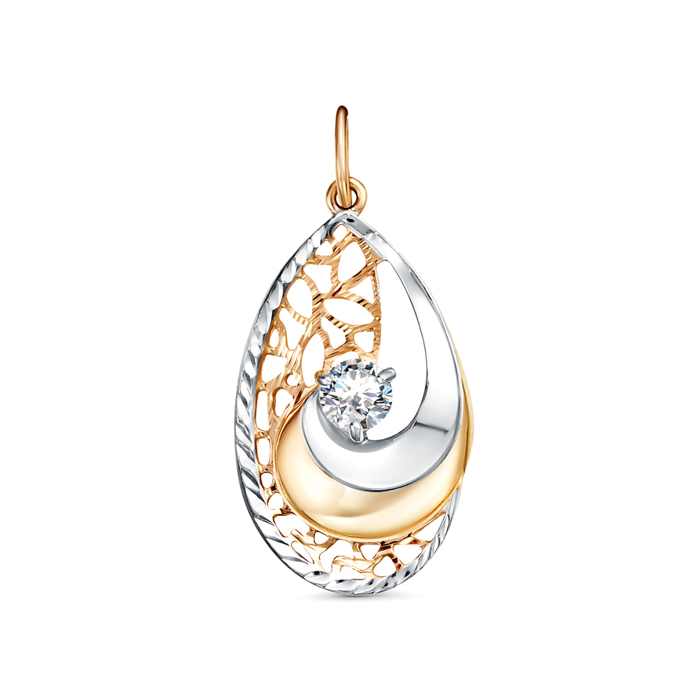 Подвеска из золота RUSGOLDART 3463710 1 1 1