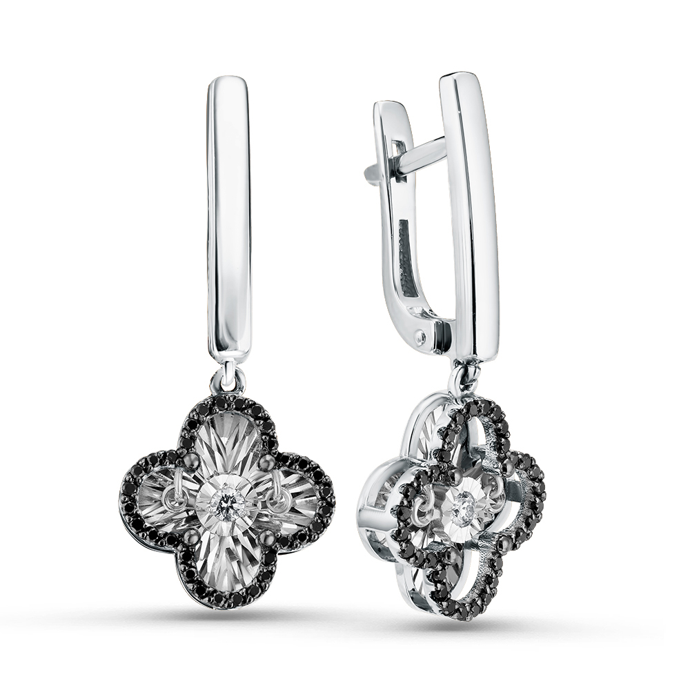 Серьги с бриллиантом grigoriev 02-12-5675-13-00