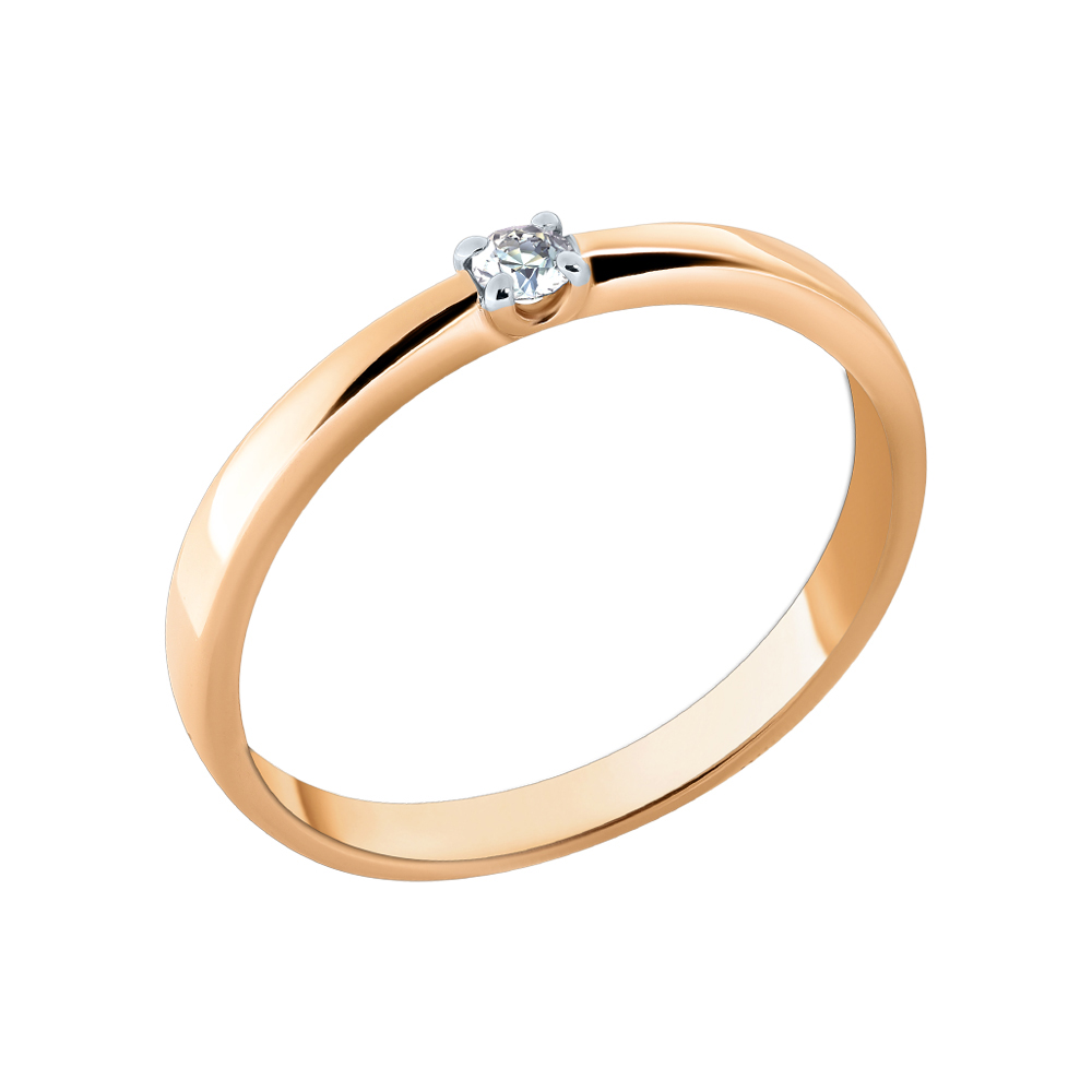 Кольцо помолвочное с бриллиантом АРИНА 1049591-11240