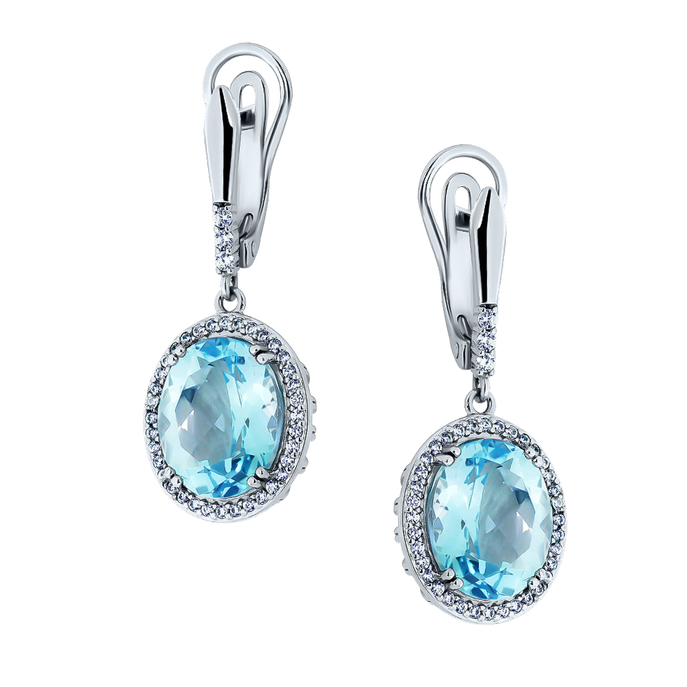 Серьги из серебра Русский СтилЬ 50051702