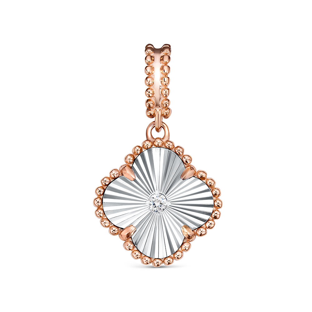 Подвеска с бриллиантом Rose Grace 5-7316-103И1-3К