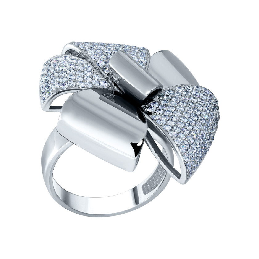 Кольцо из серебра Нефрит К962В-9101
