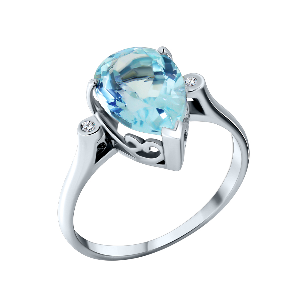 Кольцо из серебра Русский СтилЬ 34224301