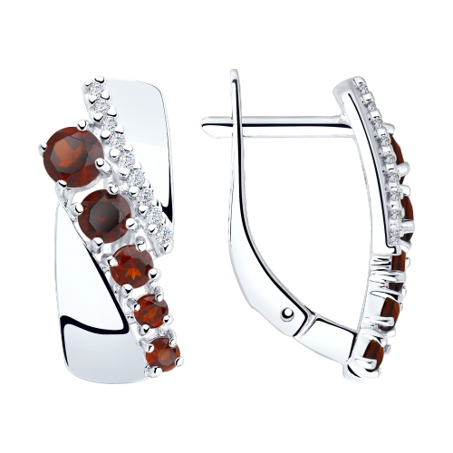 Серьги из серебра SOKOLOV 92022050