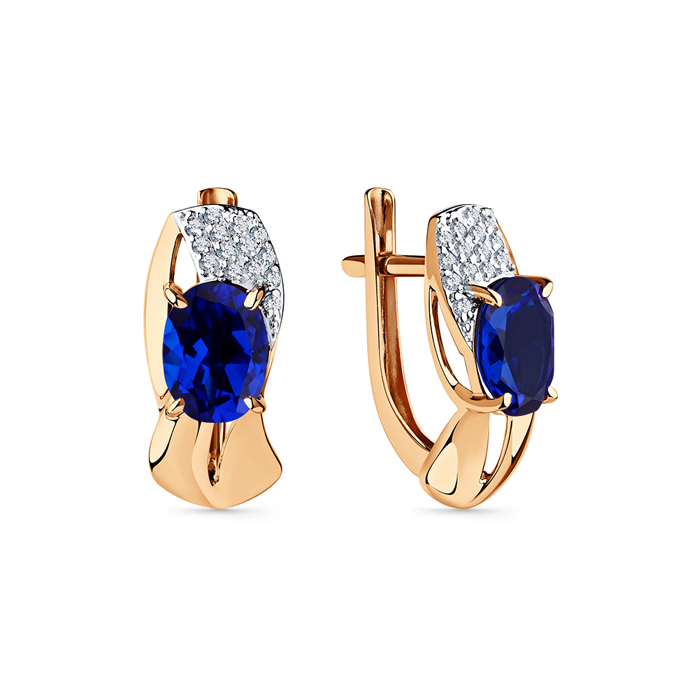 Серьги из золота MAGIC STONES 02-3-501-4901-011