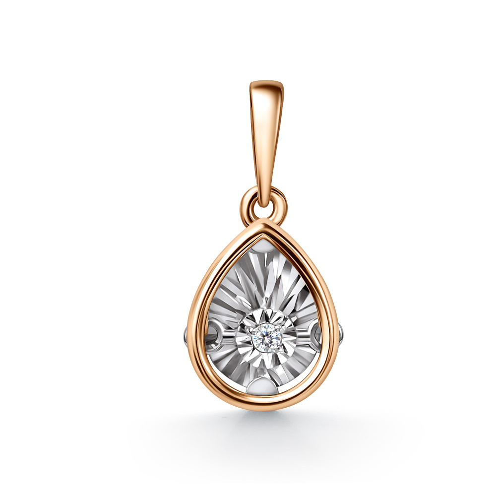 Подвеска с бриллиантом grigoriev 03-11-51202-11-00