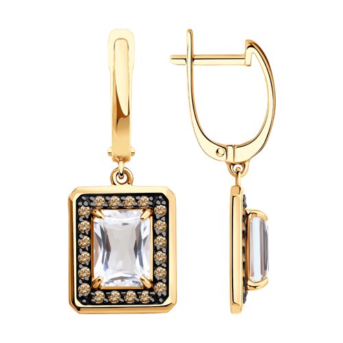 Серьги из золота SOKOLOV 51-321-02962-1