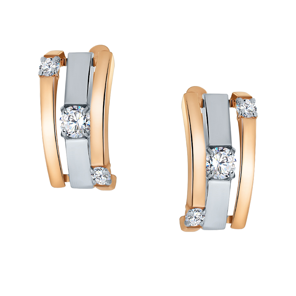 Серьги из золота кл3048а-01