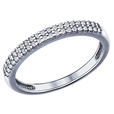 Кольцо из серебра SOKOLOV 94011536