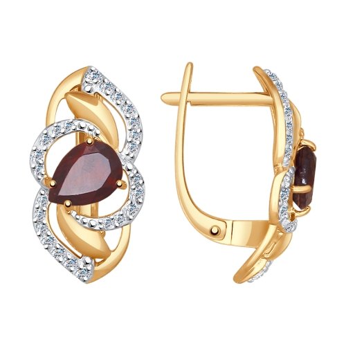 Серьги из золота SOKOLOV 724646