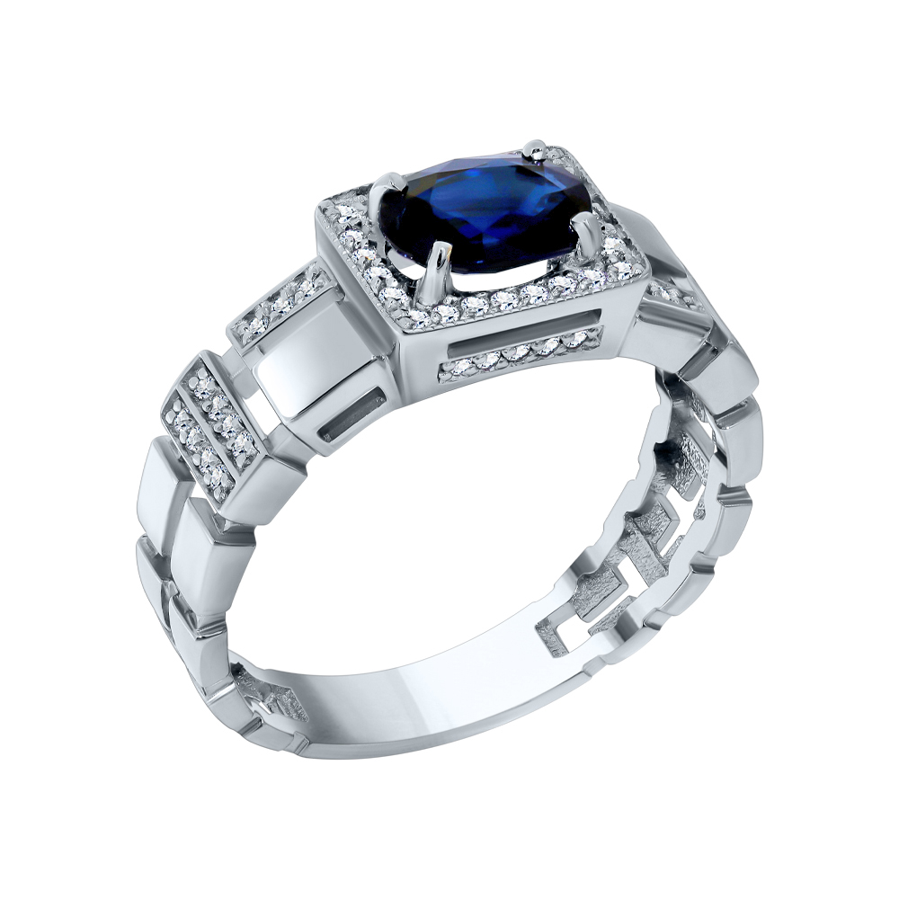 Кольцо с бриллиантом АЛЕКСАНДРА 3011857 №21 2