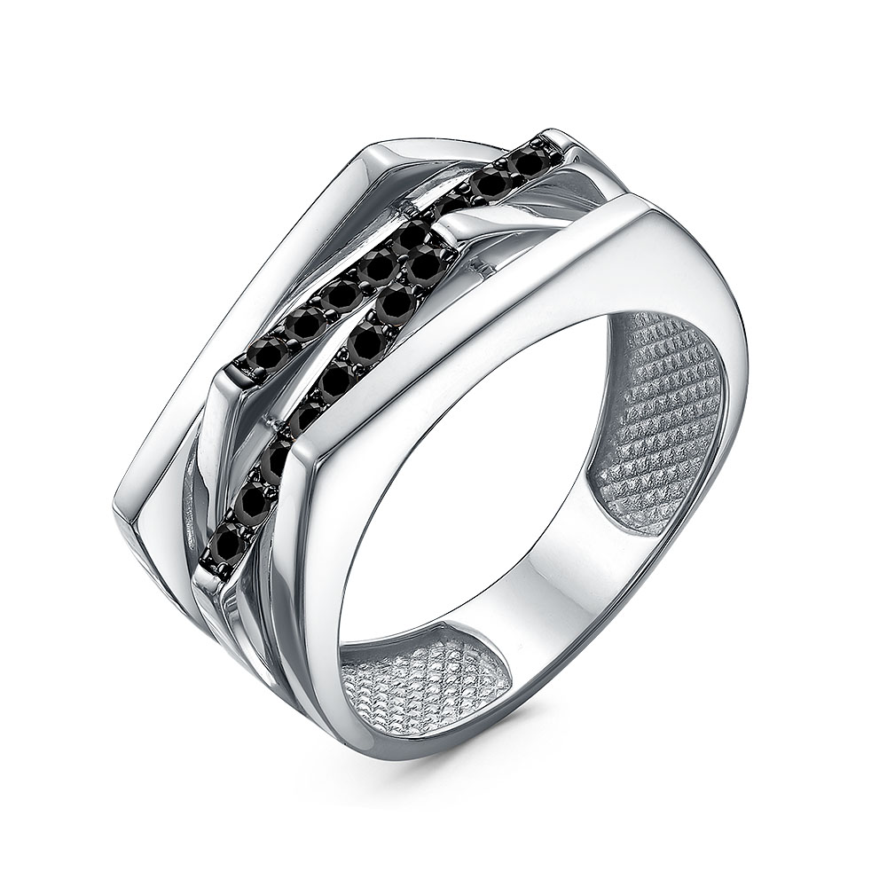 Кольцо с бриллиантом 5-5953-106-1Б-Чбр