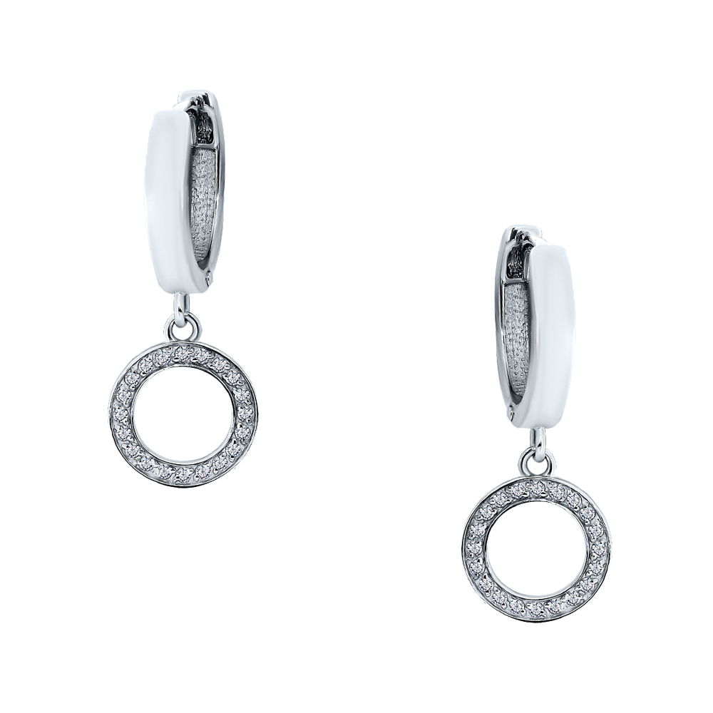 Серьги из золота CORONA с4596б