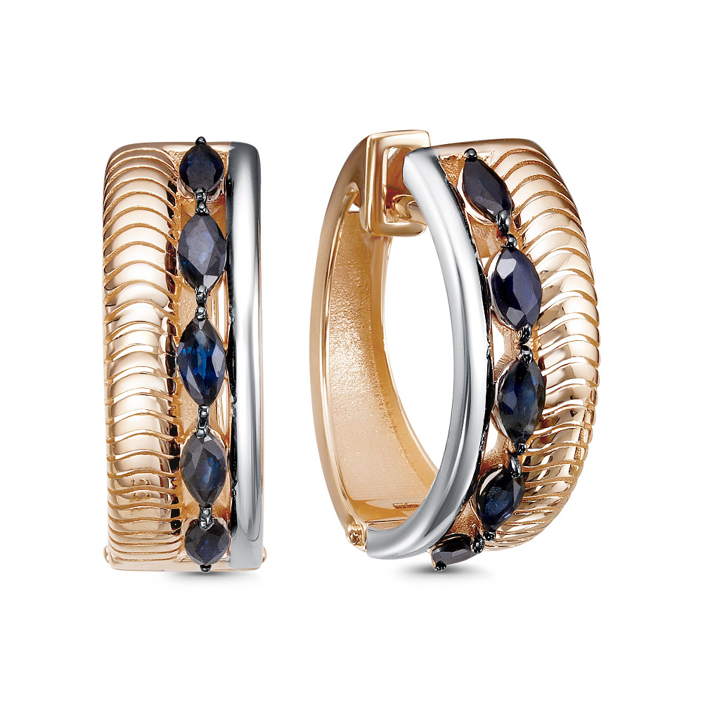 Серьги с бриллиантом Klondike 02-00925-01-009-02-01