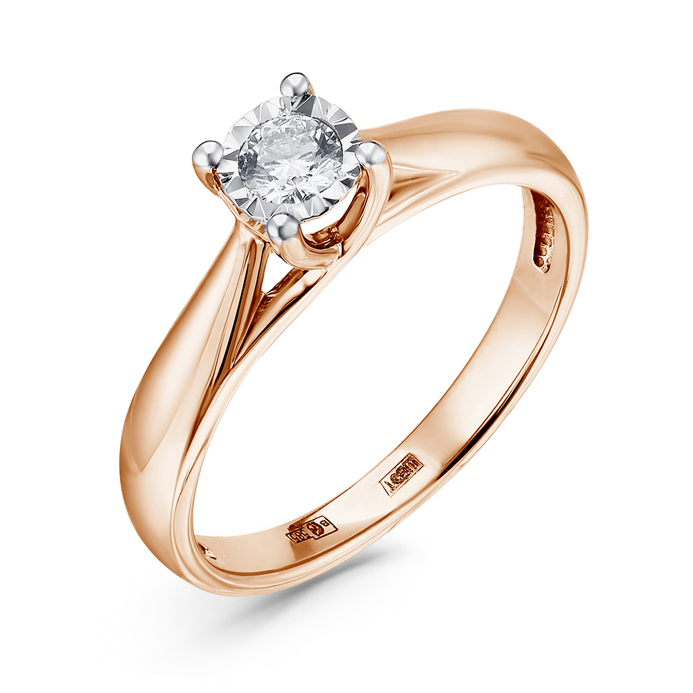 Кольцо с бриллиантом grigoriev 01-11-6384-11-00-24