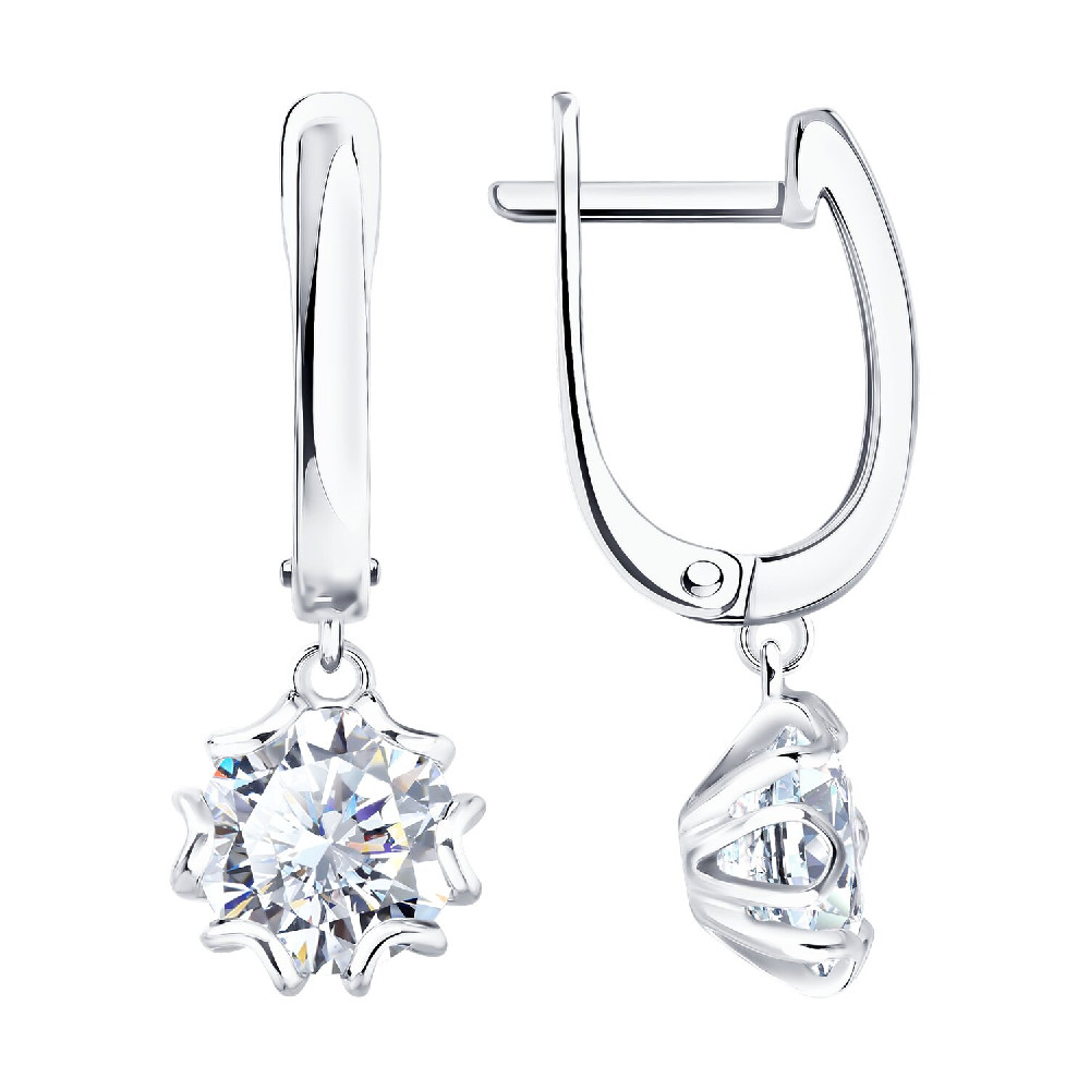 Серьги из серебра SOKOLOV 94027559