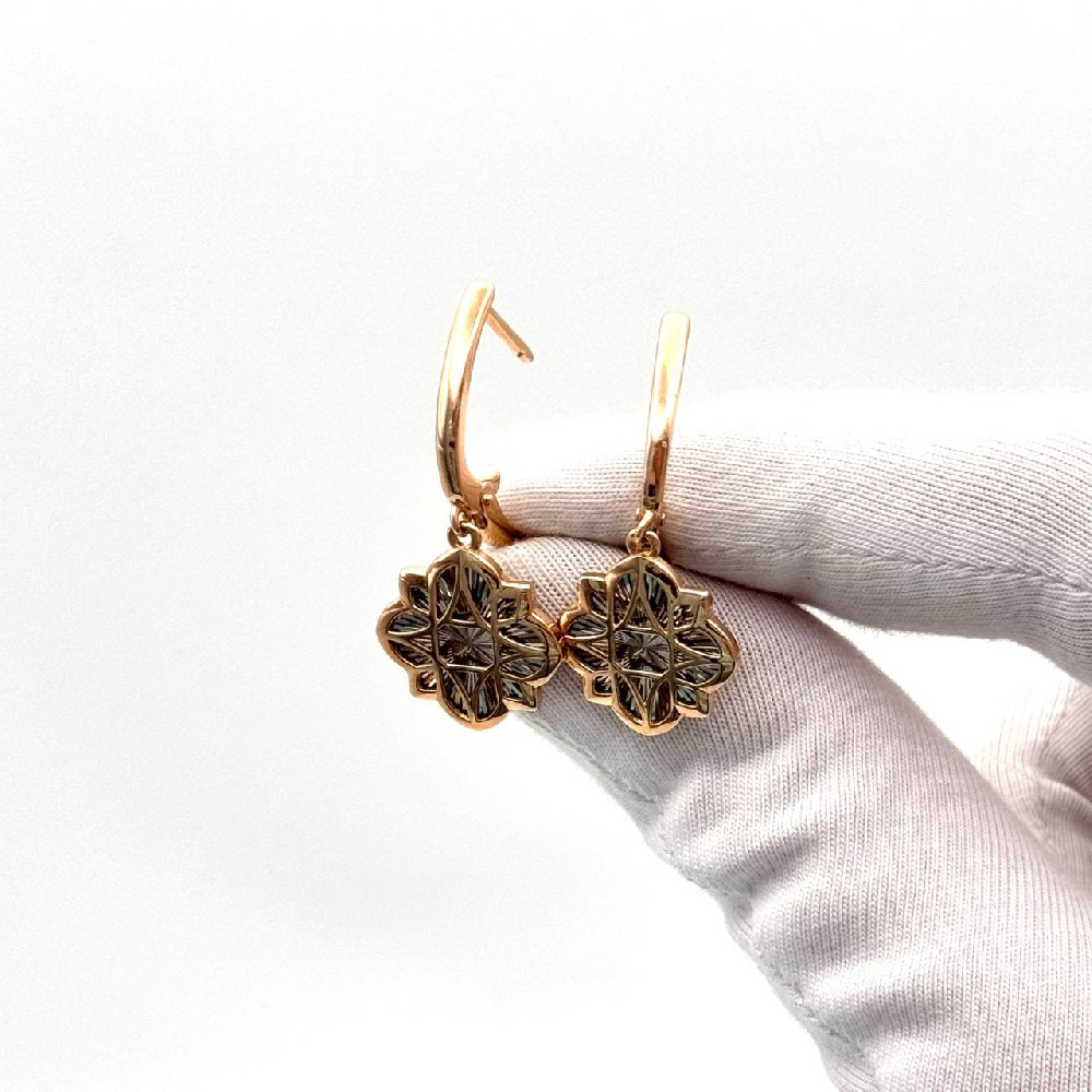 Серьги из золота RUSGOLDART 2691910 1 2