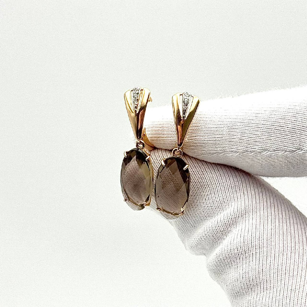Серьги из золота RUSGOLDART 2105308 1 17 1