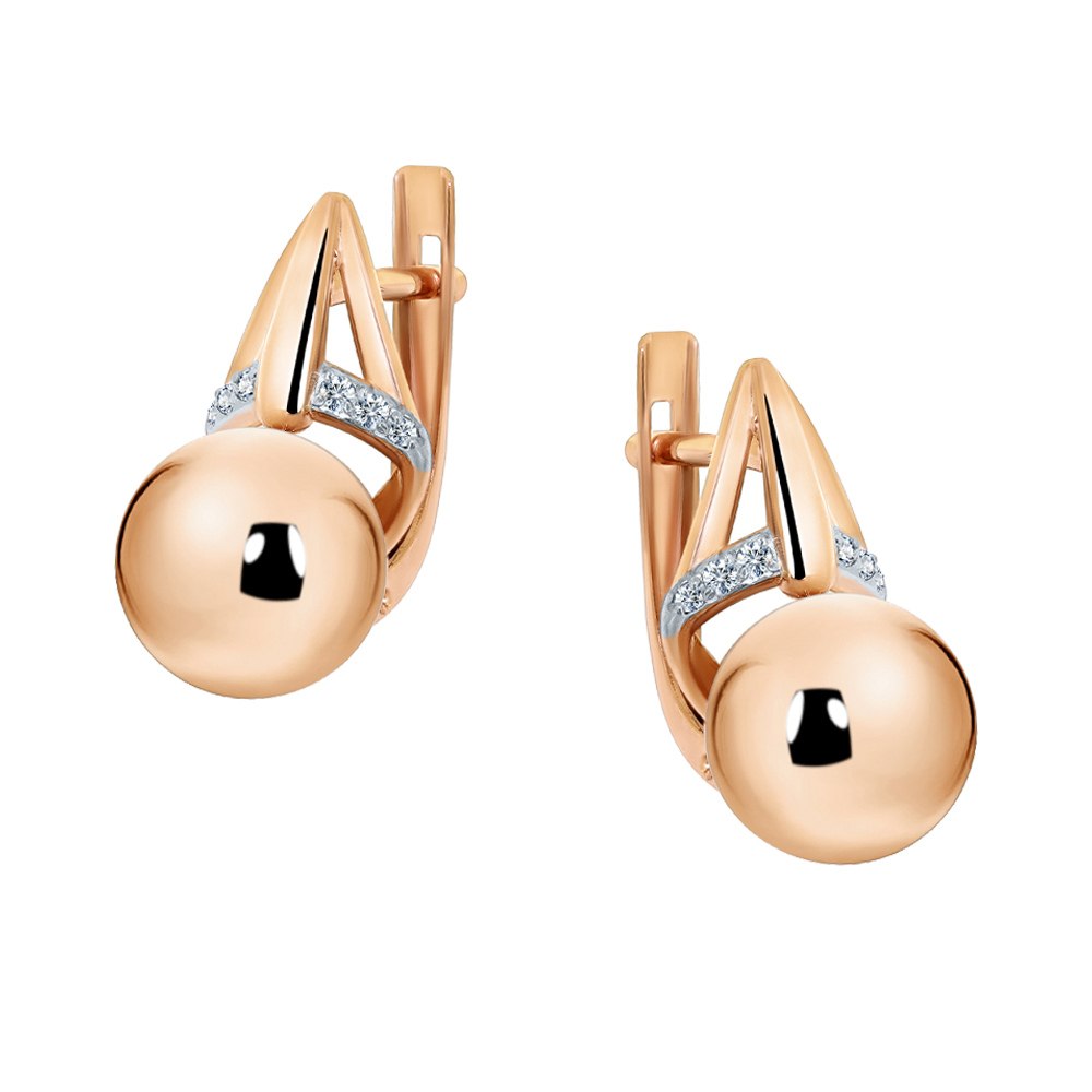 Серьги из золота MAGIC STONES 002-0797-0001-011